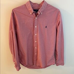 Ralph Lauren Red Gingham Men's Shirt